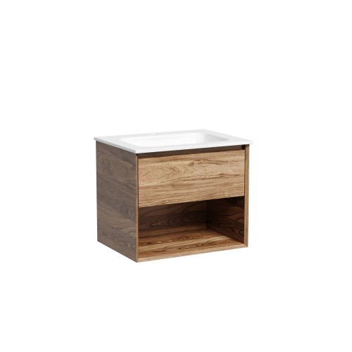 Тумба под раковину Sancos Marmi 1.0 MR1.060ECH 60х40 подвесная цвет коричневый